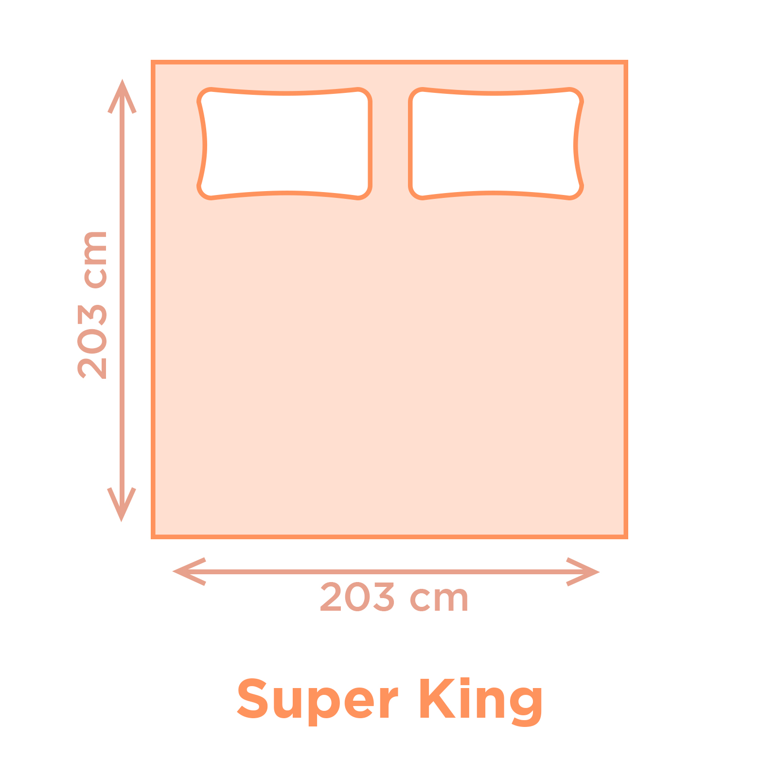 Super King Mattress Size & Dimensions in Australia
