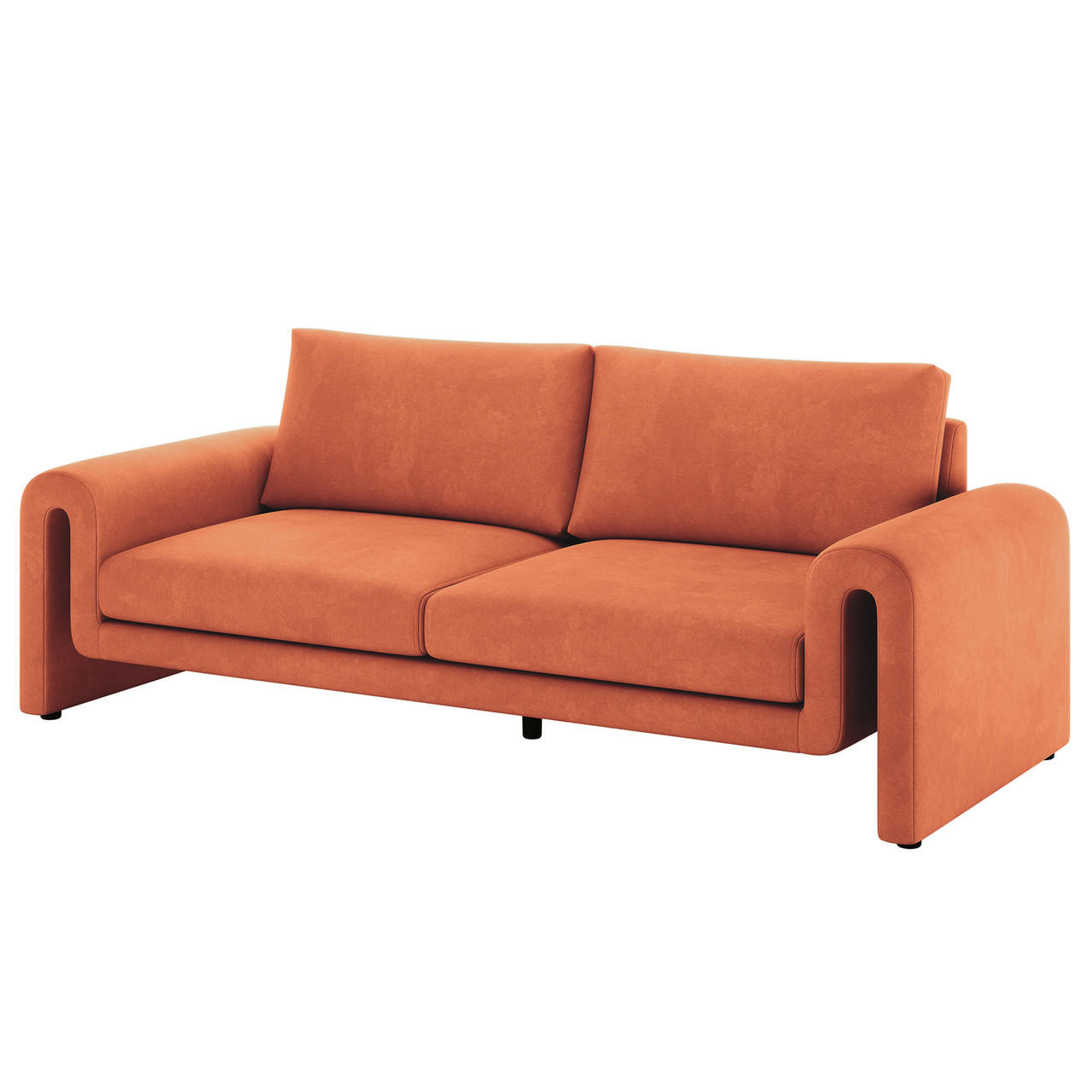 Celyn 3 Seater Velvet Upholstered Sofa