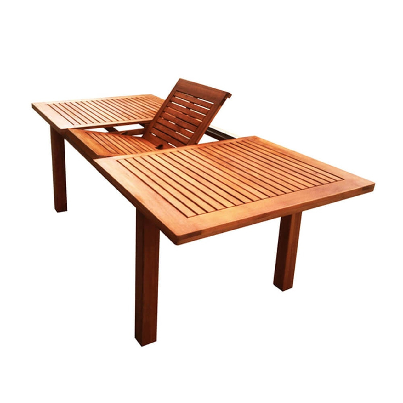 Luxo Montague Timber Extendable Outdoor Dining Table
